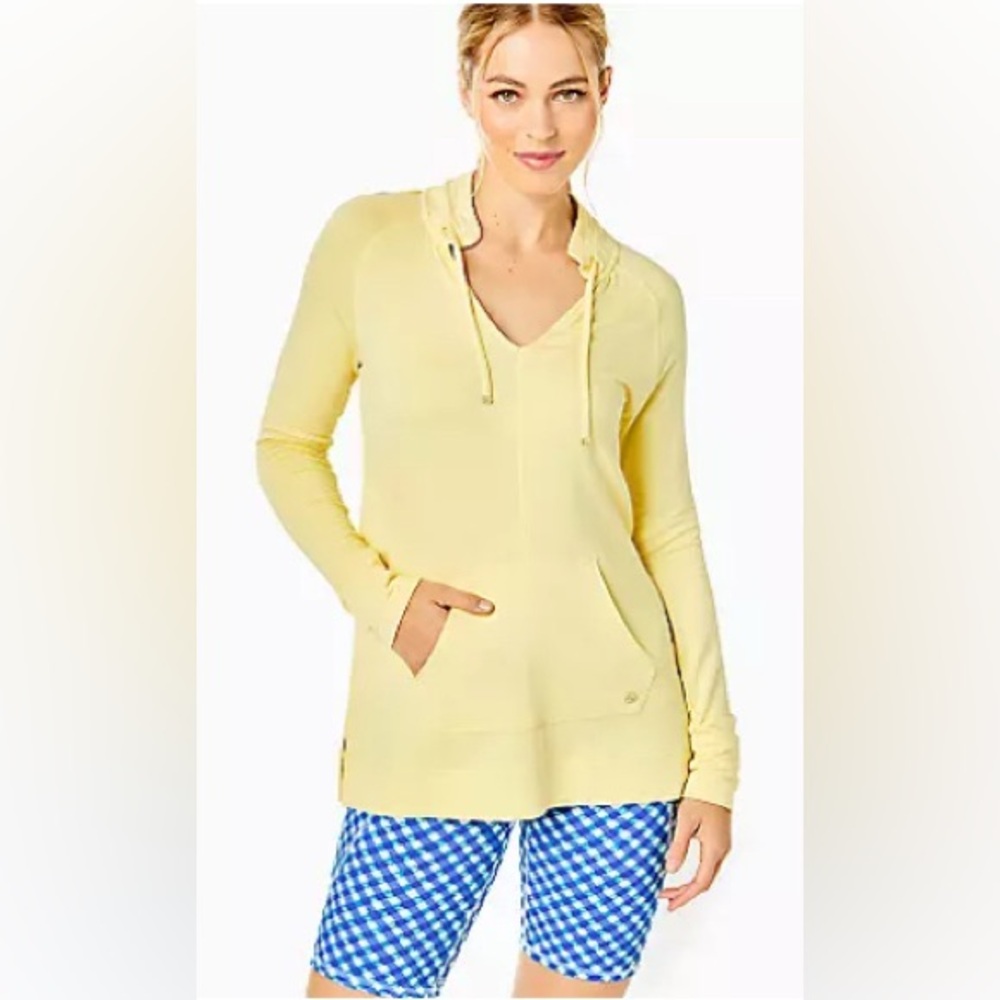 Lilly Pulitzer Yellow V-Neck top